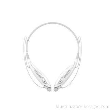 White APP Over The Head Bluetooth Headphones Wireless Aviat